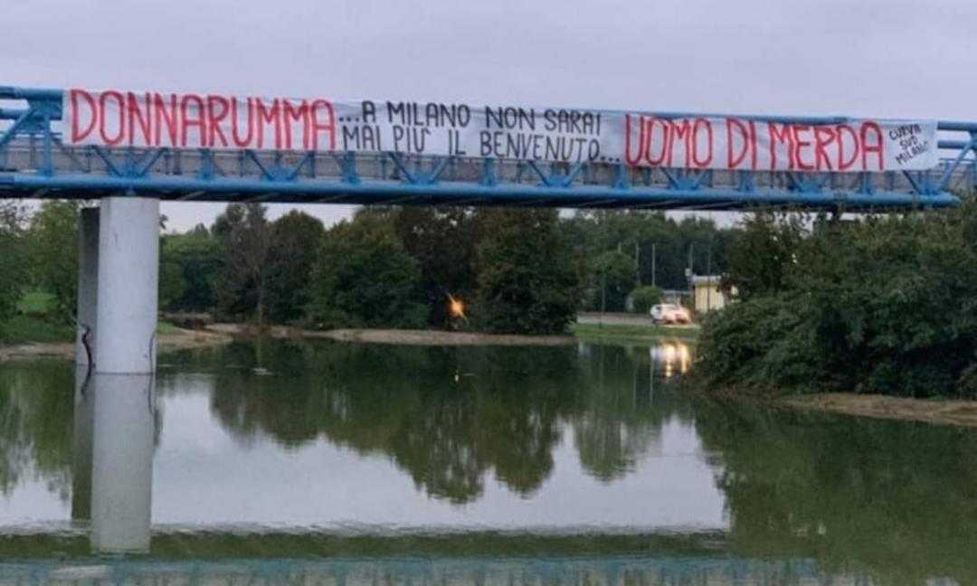 striscione-contro-donnarumma-milano-oggi