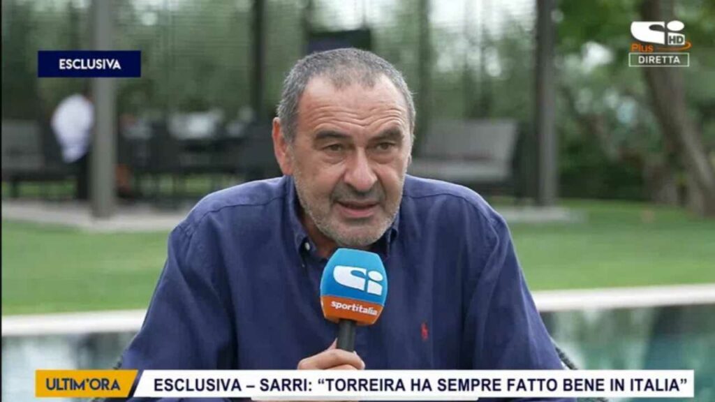 Sarri: “Non dovevo andare alla Juve, da tifoso del Napoli ho fatto fatica”